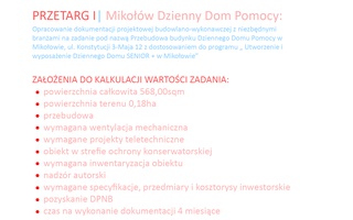 

                                                 Historia jednego przetargu}